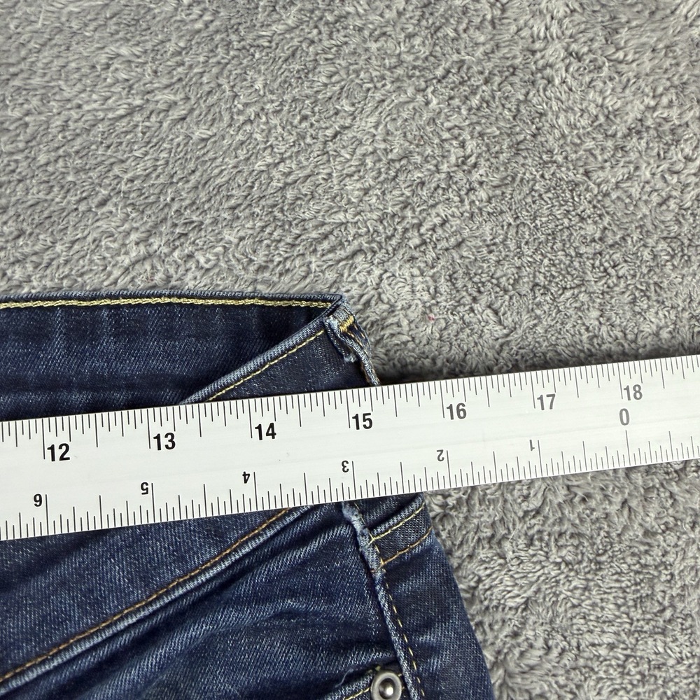 Women’s Dark Blue Bootcut Jeans - Picture 6 of 16